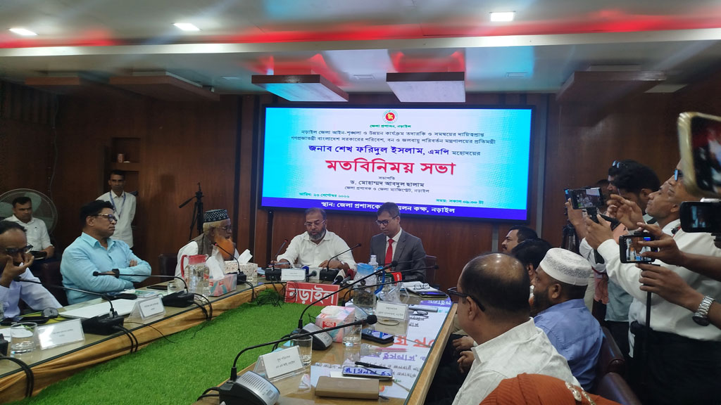অবৈধ ইটভাটা ও উর্বর মাটি ব্যবহার বন্ধ করতে হবে: প্রতিমন্ত্রী শেখ ফরিদুল