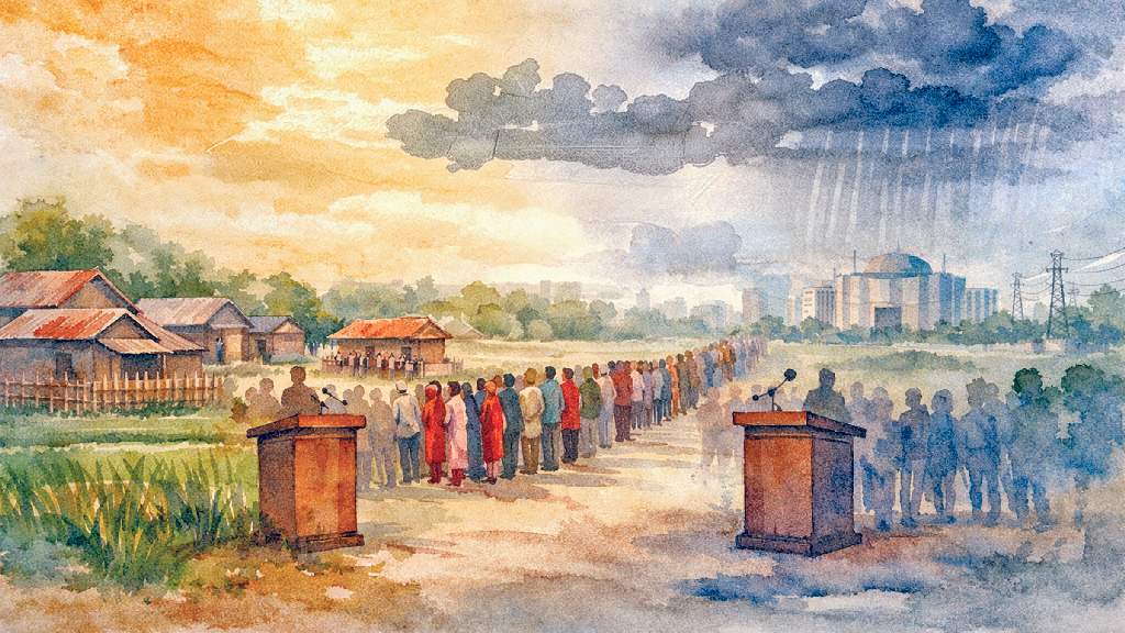 প্রত্যাশা ও প্রাপ্তির দোলাচলে সংসদ নির্বাচন