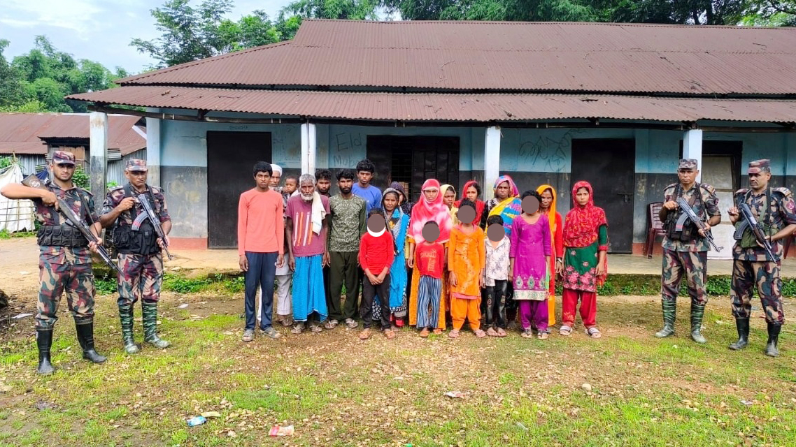 সিলেট ও সুনামগঞ্জের সীমান্ত দিয়ে ৩৯ জনকে পুশইন বিএসএফের