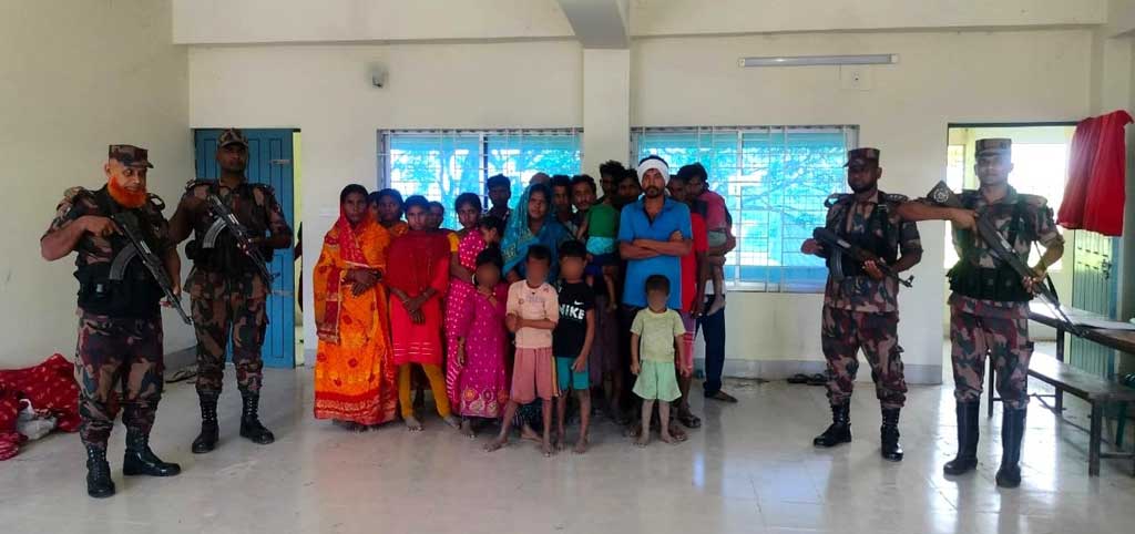 সিলেট সীমান্ত দিয়ে ৭০ জনকে বাংলাদেশে পুশ ইন