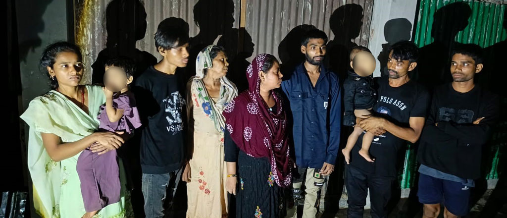 পাটগ্রাম সীমান্ত দিয়ে ৯ জনকে ঠেলে পাঠাল বিএসএফ