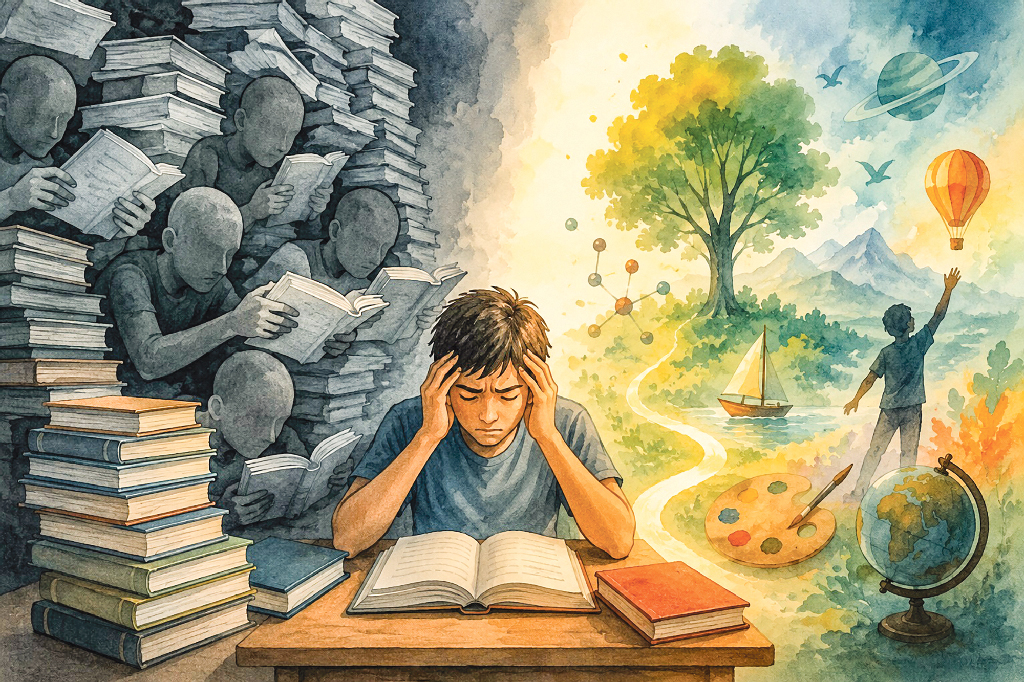মুখস্থ করাই প্রকৃত শিক্ষা নয়