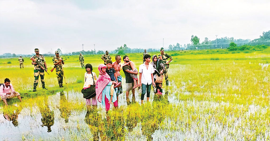উত্তরের চার সীমান্তে এক দিনে আরও ৬০ জনকে পুশ ইনের চেষ্টা বিএসএফের
