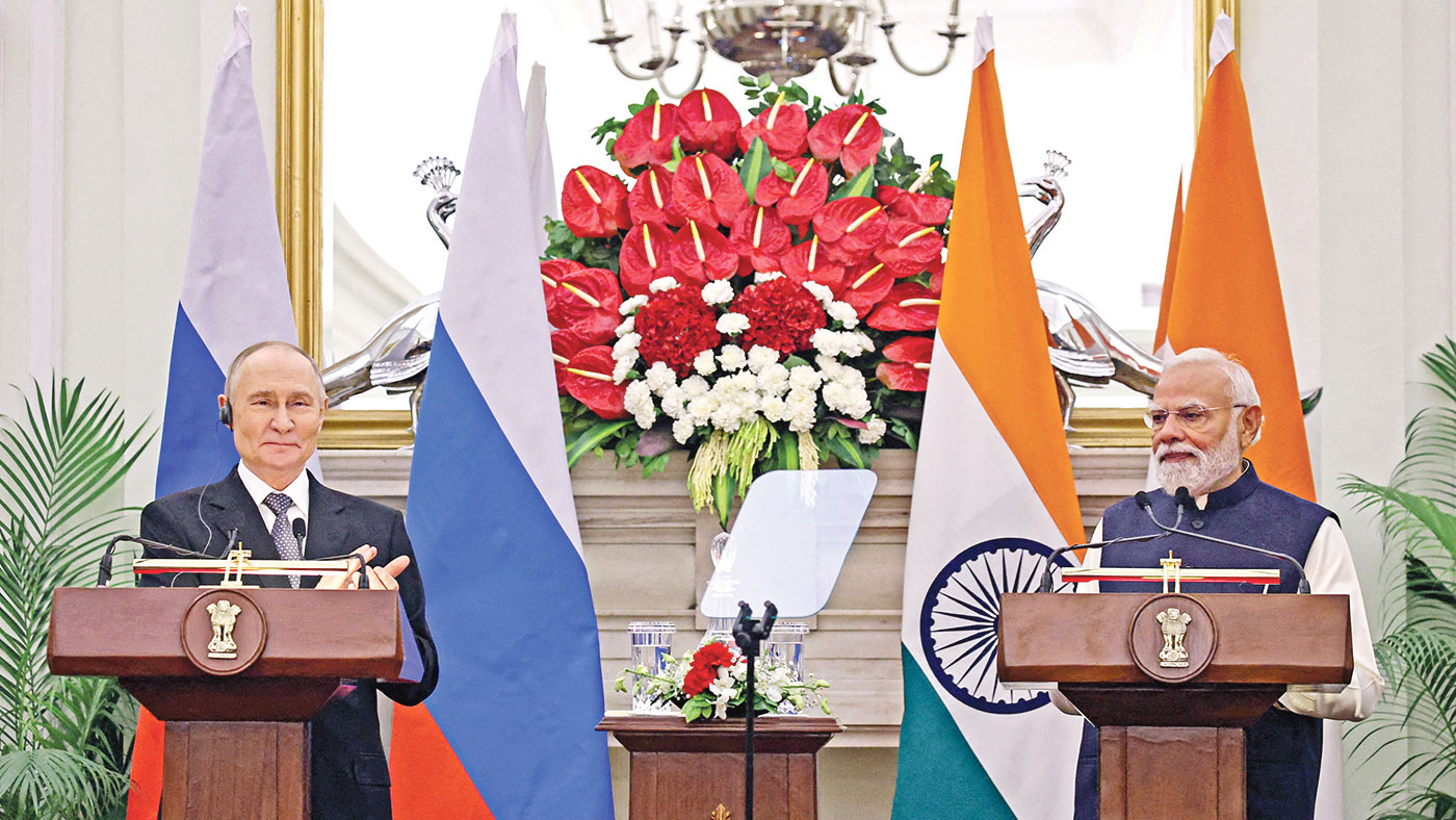 দিল্লি সফর: ১০০ বিলিয়ন ডলারের বাণিজ্য চান পুতিন