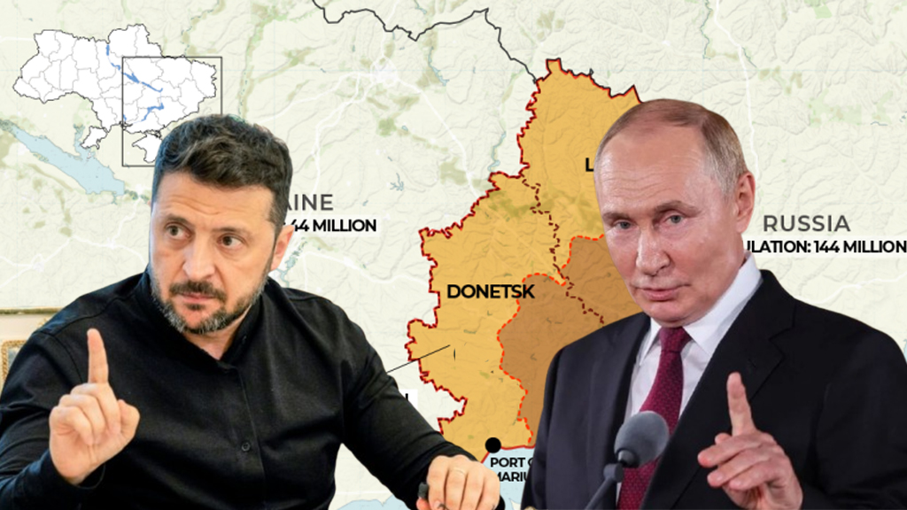 দোনেৎস্ক: শান্তি-আলোচনার টেবিলে পুতিন-জেলেনস্কির অন্তিম বাধা, এর গুরুত্ব কতটা