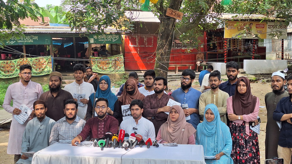 জাকসুর সমন্বিত শিক্ষার্থী জোট প্যানেলের ইশতেহারে অগ্রাধিকার পাচ্ছে ‘ফাইভ ইয়েস’ ও ‘ফাইভ নো’