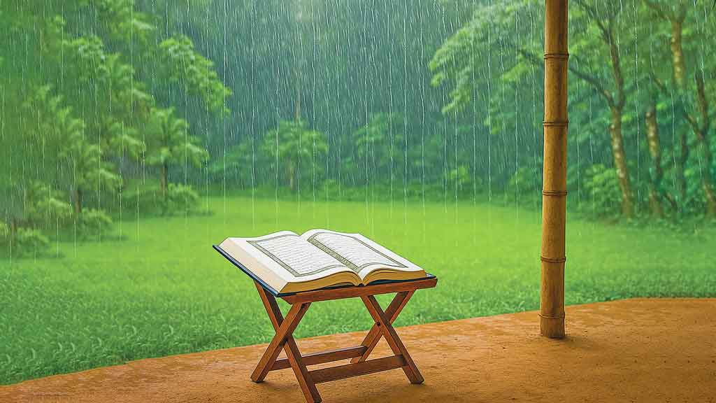 বৃষ্টির বর্ণনা কোরআন ও হাদিসে যেভাবে এসেছে