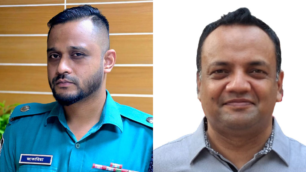 ৩৫ তম বিসিএস পুলিশ ব্যাচের সভাপতি জাকারিয়া ও সম্পাদক মোর্শেদুল