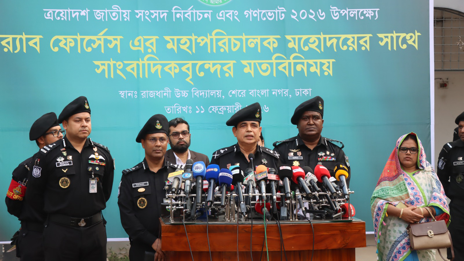 ঝুঁকি অবশ্যই আছে, তবে সেটা জাল ভোটদাতা ও ব্যালট ছিনতাইকারীদের: র‍্যাব ডিজি