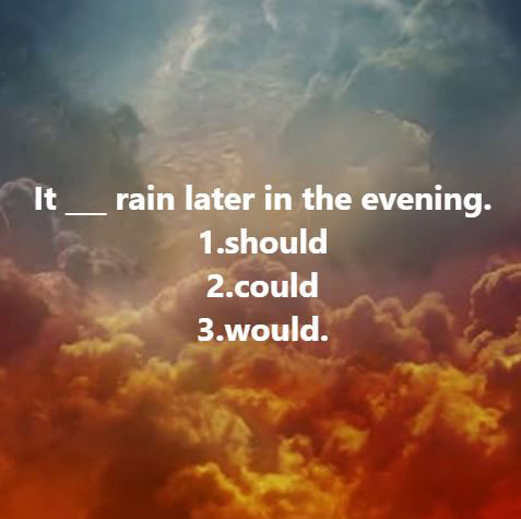 ইংরেজিতে Should, Could, Would-এর সহজ ব্যবহার