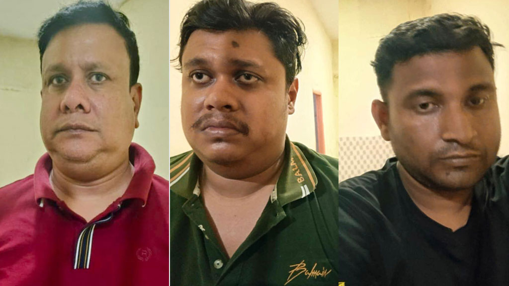 বিরোধ নিষ্পত্তি নিয়ে ফাঁকা গুলি, গ্রেপ্তার ৩