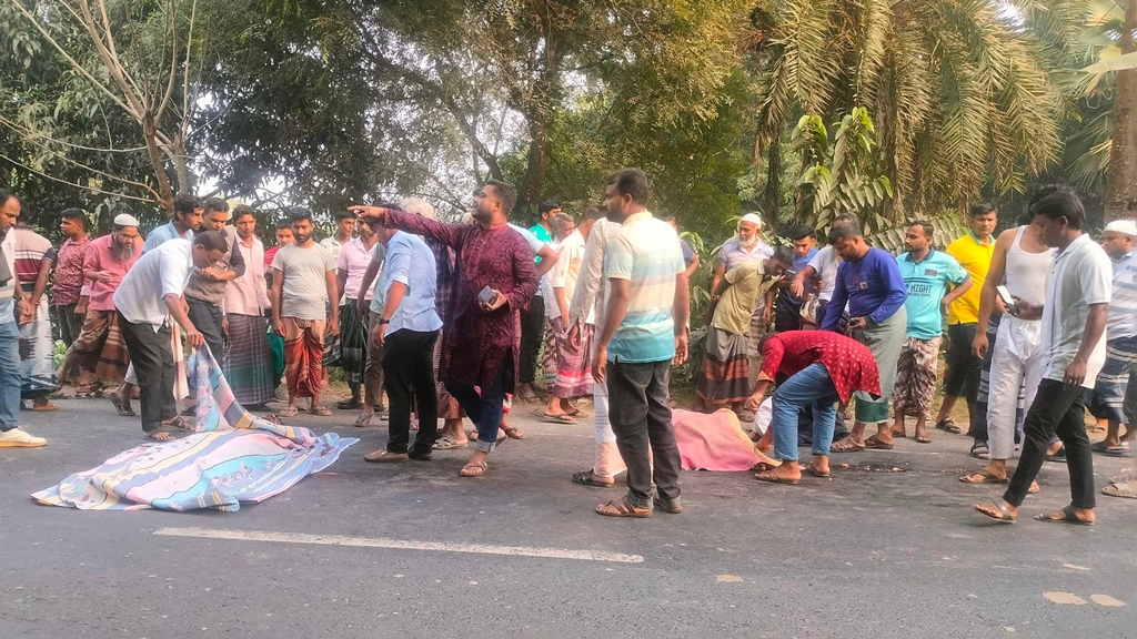 রাজশাহীতে বাসের ধাক্কায় ২ মোটরসাইকেল আরোহী নিহত