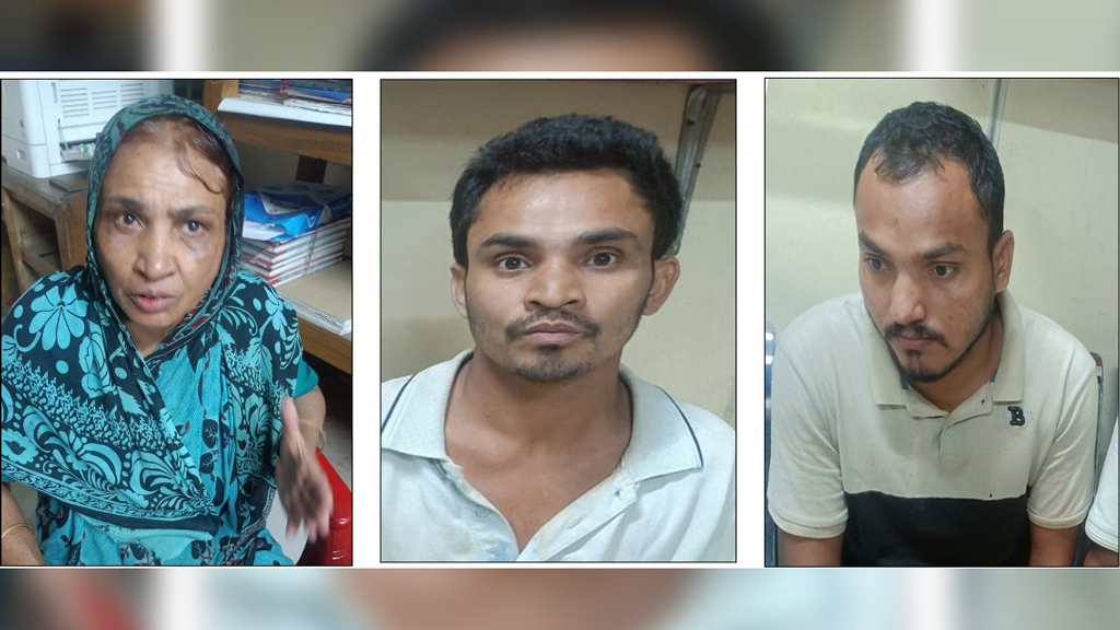 রাউজানে ছেলে হত্যার দায়ে মাসহ গ্রেপ্তার ৩