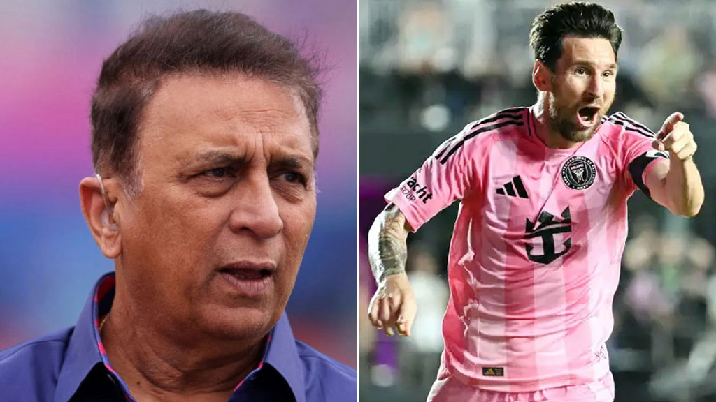 কলকাতায় বিশৃঙ্খল অবস্থার জন্য মেসিকে দায়ী করলেন গাভাস্কার