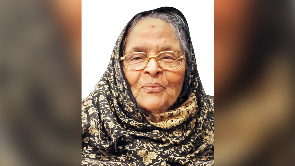 আজকের পত্রিকার সম্পাদকের শাশুড়ির মৃত্যু