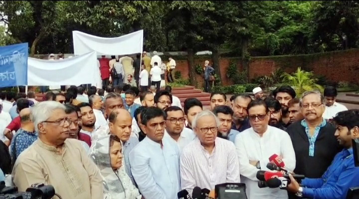 বিএনপির সিনিয়র যুগ্ম মহাসচিব রুহুল কবির রিজভী। ছবি: সংগৃহীত