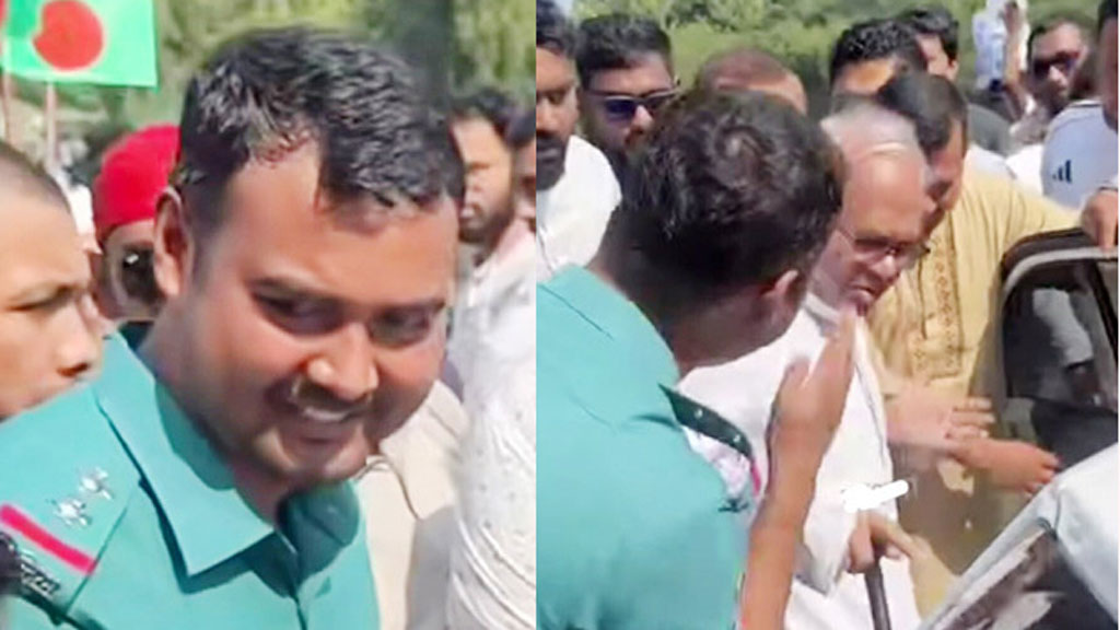 রিজভীর পা ছুঁয়ে সালাম করা ট্রাফিক সার্জেন্ট আরিফুল প্রত্যাহার