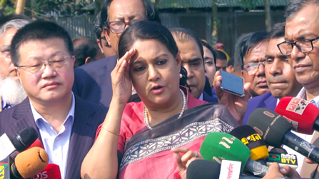 তিস্তা সমস্যা সমাধানে টেকসই পরিকল্পনা বাস্তবায়নের চেষ্টা করছে সরকার: রিজওয়ানা হাসান