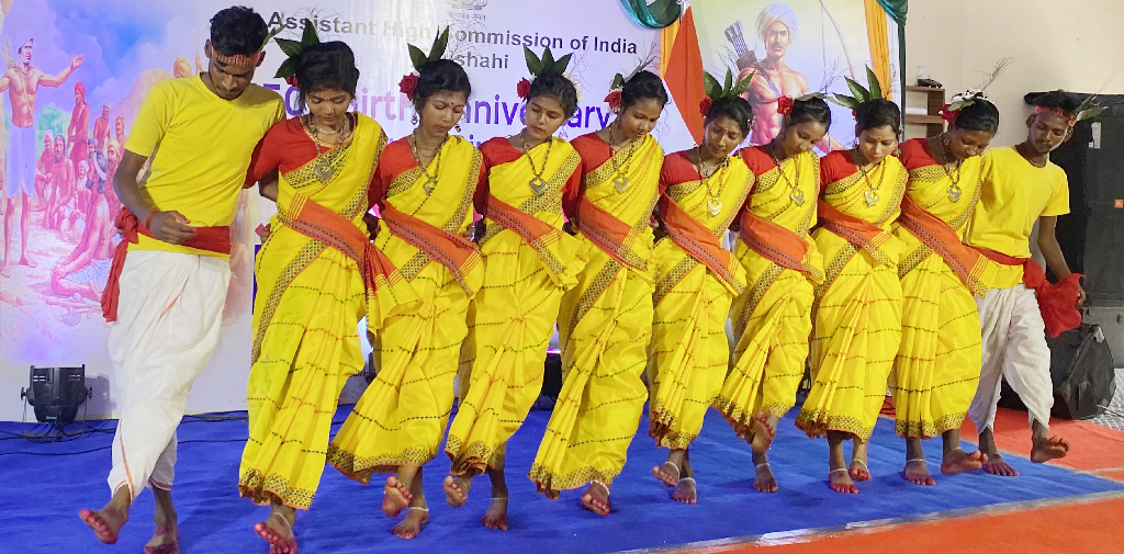 রাজশাহীতে ভারতীয় সহকারী হাইকমিশনে বিরসা মুন্ডার জন্মদিন উদ্‌যাপন