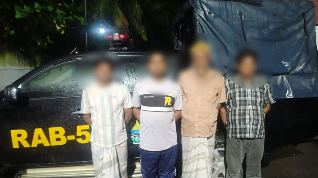 রাজশাহীতে আ.লীগ-যুবলীগের ৫ নেতা-কর্মী গ্রেপ্তার