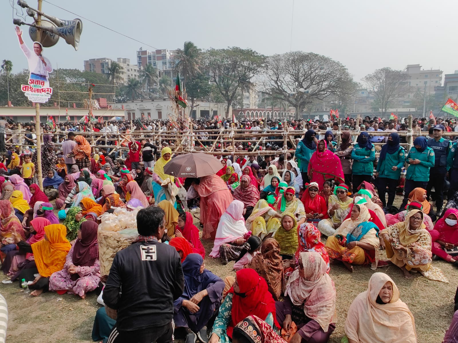 ২২ বছর পর রাজশাহীতে তারেক রহমান, মাদ্রাসা ময়দানে ব্যাপক জনসমাগম
