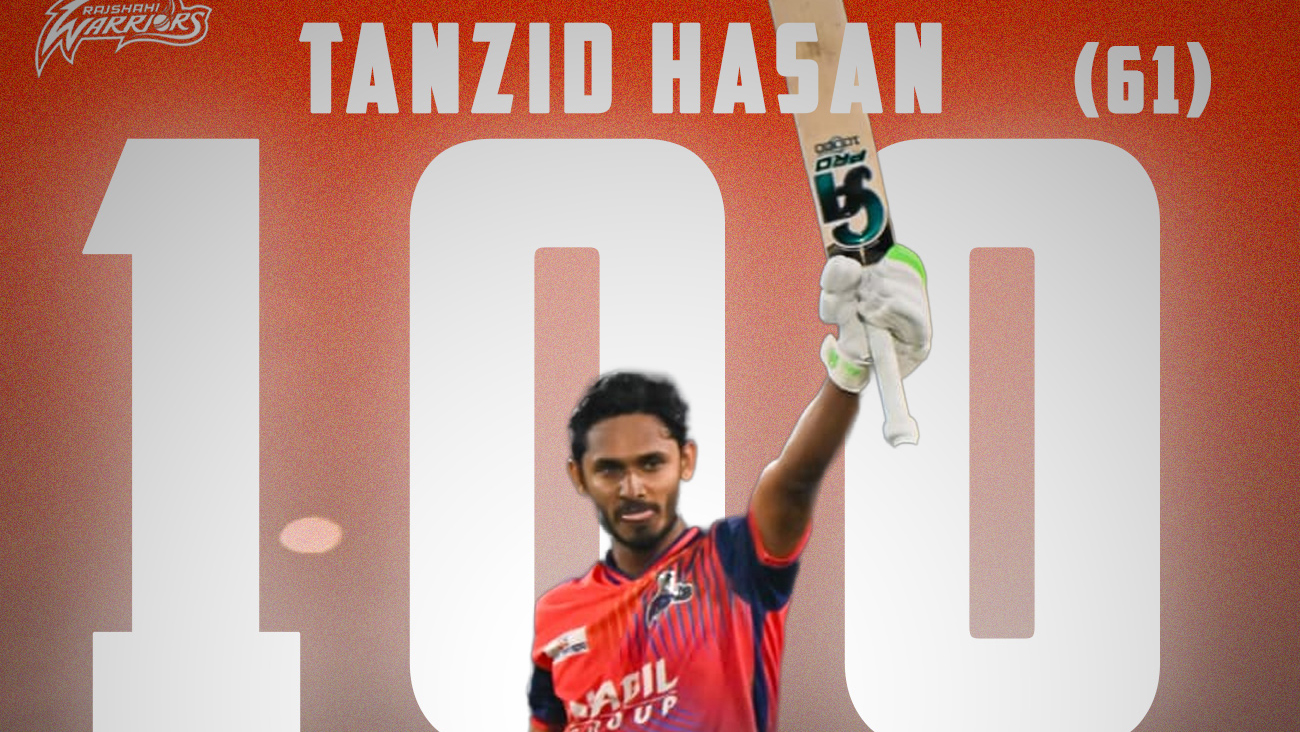 সাত বছর পর বিপিএল ফাইনালে আরেক তামিমের সেঞ্চুরি