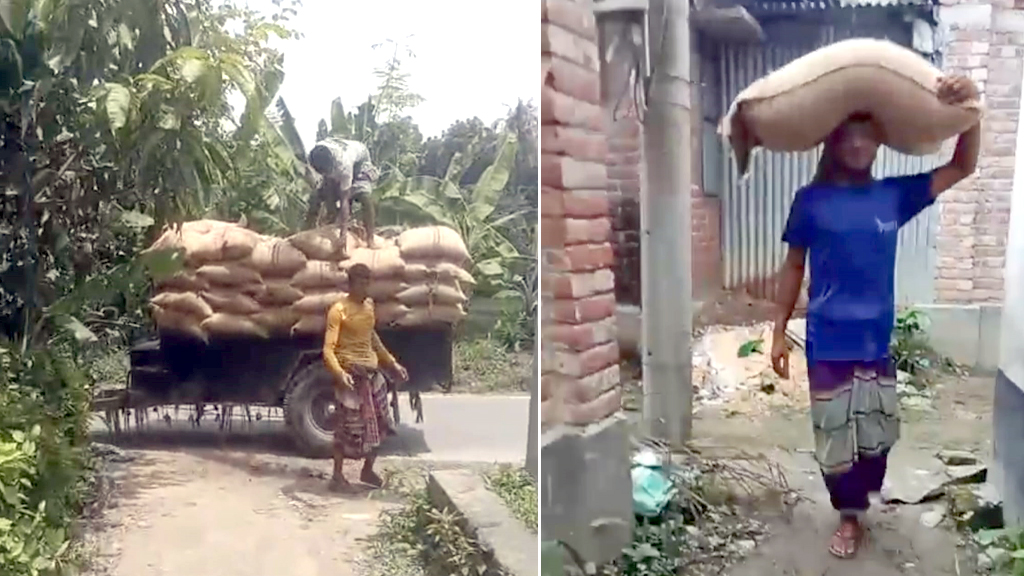 খাদ্য বিভাগের ১৪০ বস্তা চাল গায়েব, ‘ধামাচাপায়’ ইউএনও