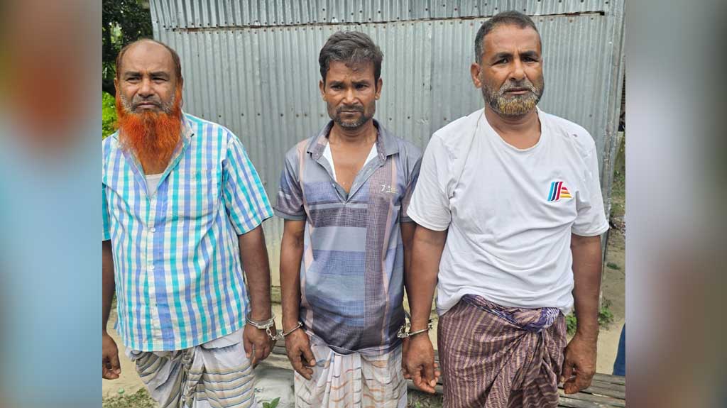 রাজশাহীতে হত্যা মামলার আসামিকে হত্যার অভিযোগে ৩ জন গ্রেপ্তার