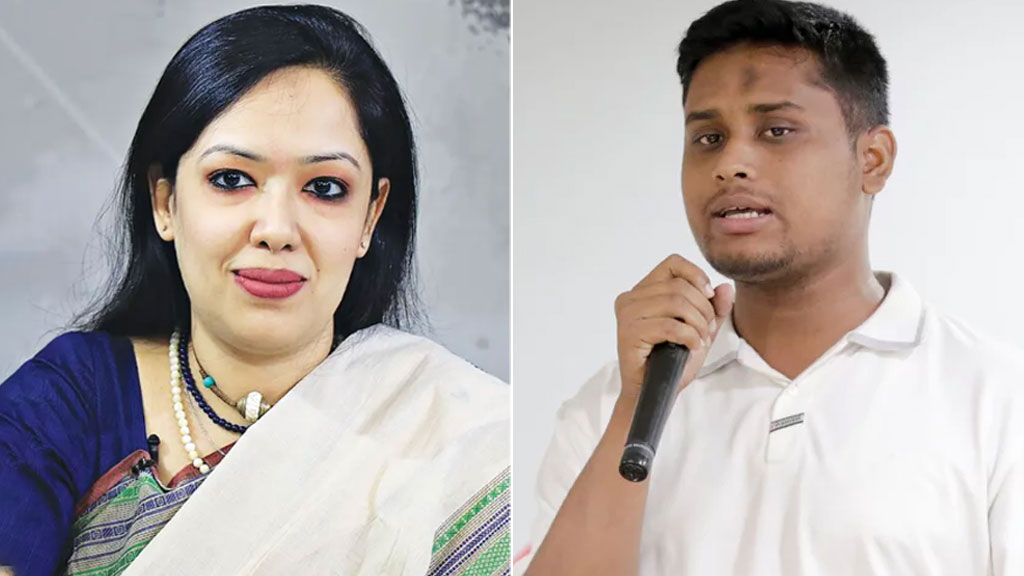 হাসনাত আবদুল্লাহকে উপহার পাঠালেন রুমিন ফারহানা