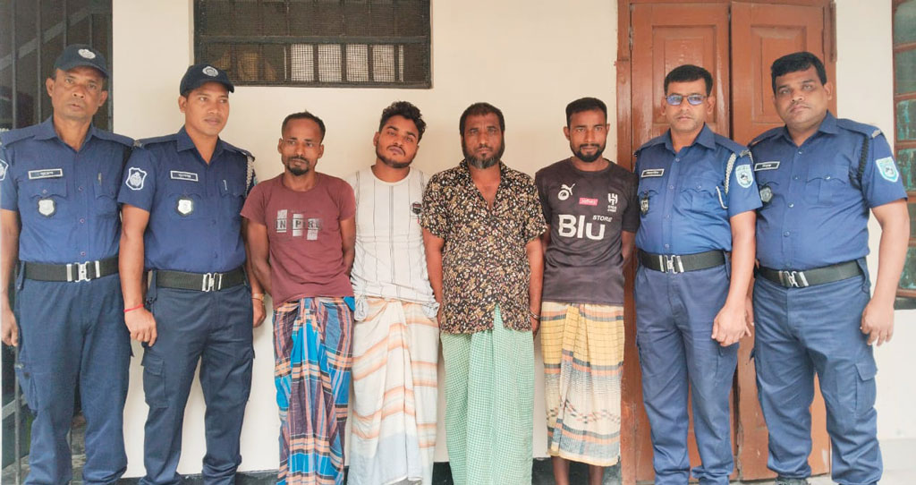 গণপিটুনিতে জামাই-শ্বশুর নিহতের ঘটনায় তিন দিনের রিমান্ডে চার আসামি