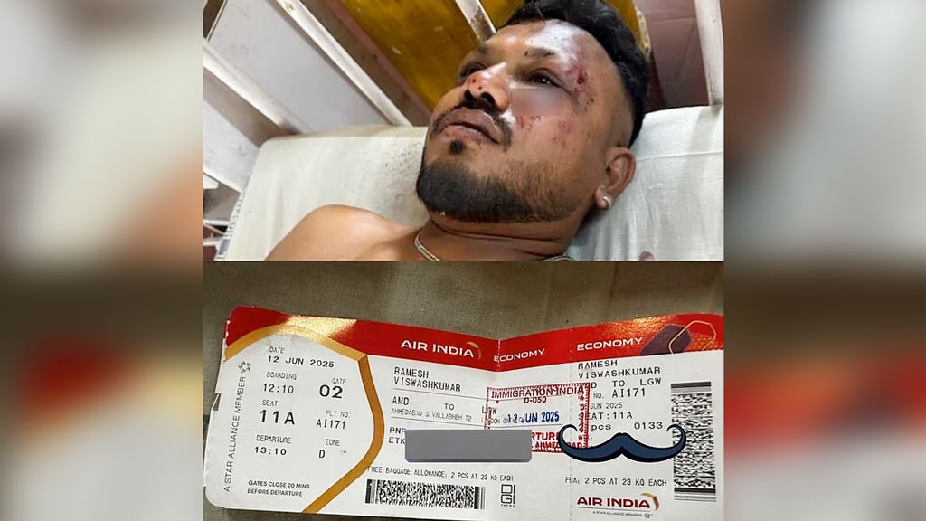 হেঁটে অ্যাম্বুলেন্সে ওঠা রমেশ জানালেন উড়োজাহাজ দুর্ঘটনার অভিজ্ঞতা