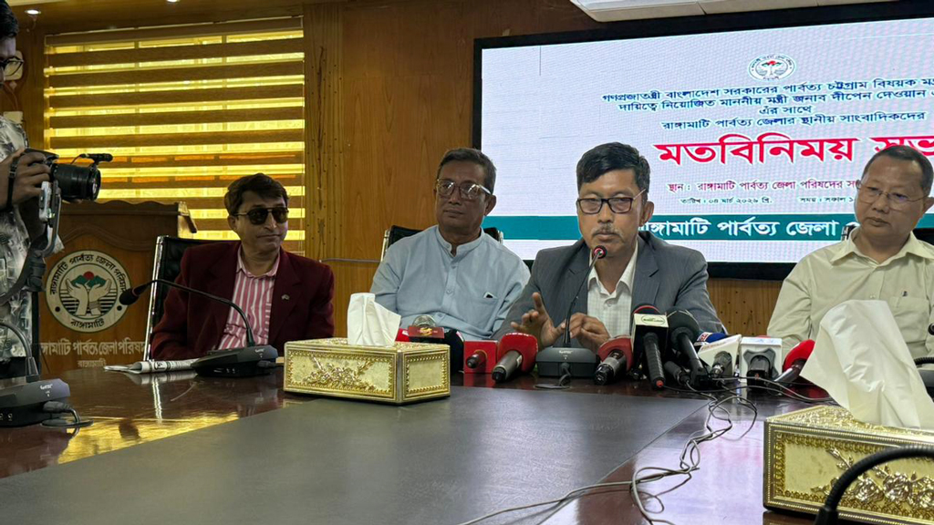 পার্বত্য অঞ্চলে সমতার ভিত্তিতে উন্নয়ন ত্বরান্বিত করা হবে: দীপেন দেওয়ান