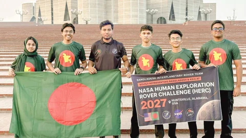 নাসার রোভার চ্যালেঞ্জে ৫ শিক্ষার্থীর দল