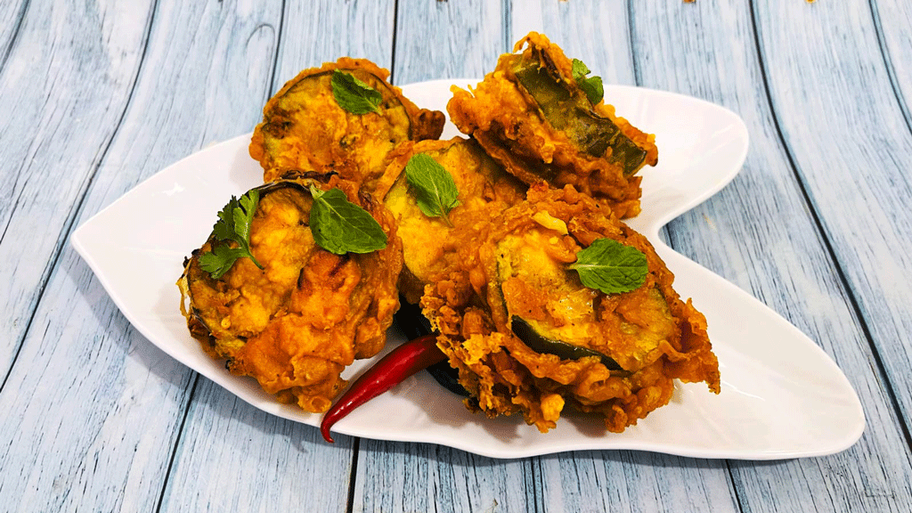 স্পেশাল মুচমুচে বেগুনি