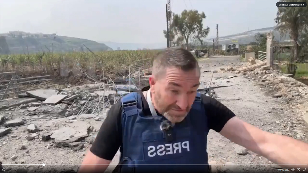 লেবাননে ইসরায়েলি হামলায় রাশিয়ার সংবাদমাধ্যম আরটি-এর দুই সাংবাদিক আহত