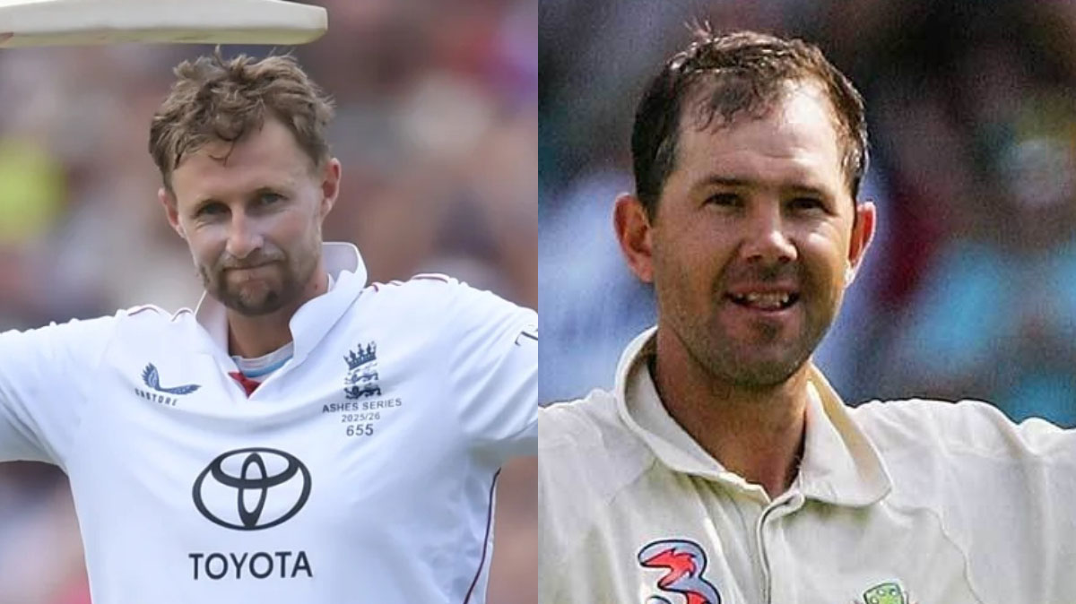 সেঞ্চুরিতে পন্টিংয়ের পাশে এখন রুট, কত দূরে শচীন