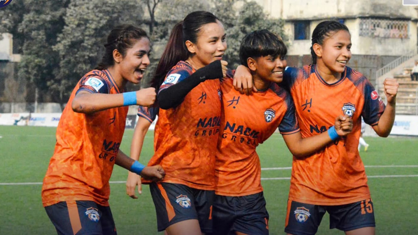 মেয়েদের লিগে অপরাজিত চ্যাম্পিয়ন ঋতুপর্ণারা