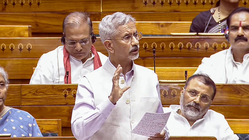 ভারত-পাকিস্তান যুদ্ধবিরতিতে ট্রাম্পের কোনো ভূমিকা নেই: পার্লামেন্টে জয়শঙ্কর
