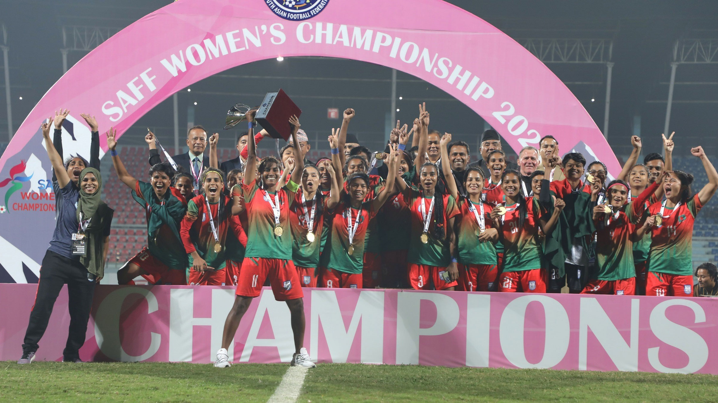 গোয়ায় মেয়েদের সাফে বাংলাদেশের শিরোপা ধরে রাখার অভিযান