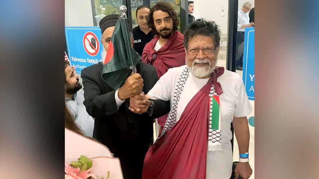 শহিদুল আলম দেশে ফিরছেন শনিবার ভোরে