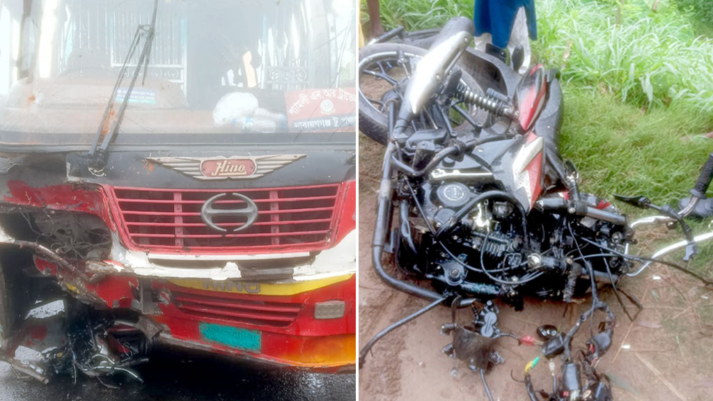 সৈয়দপুরে সড়ক দুর্ঘটনায় মোটরসাইকেলের দুই আরোহী নিহত
