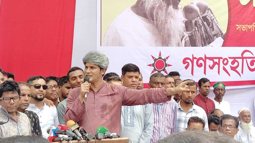 বিচার, সংস্কার ও নির্বাচন একসঙ্গে চালাতে হবে: জোনায়েদ সাকি