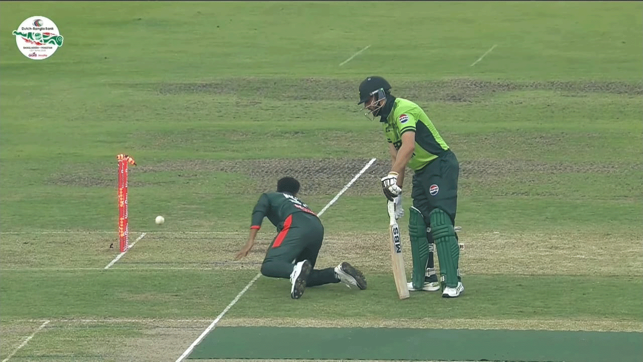 সালমানকে করা মিরাজের রান আউট নিয়ে বিতর্ক, নিয়ম কী বলছে