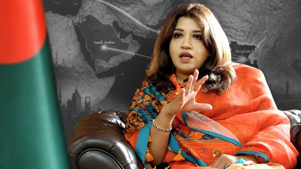 মক্কা প্রতিরক্ষা চুক্তিতে যোগদানের বিষয়টি বিবেচনা করছে বাংলাদেশ: শামা ওবায়েদ