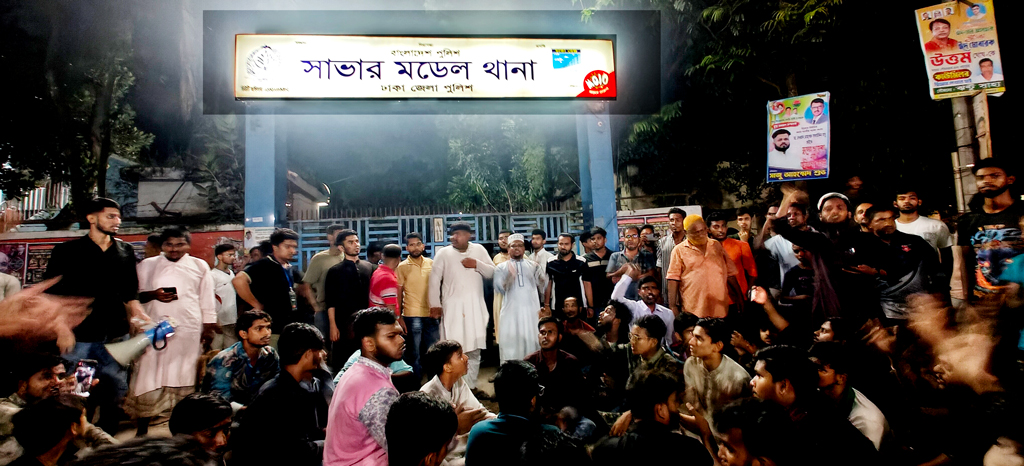 সাভারে এনসিপির সমাবেশস্থলে ককটেল বিস্ফোরণ