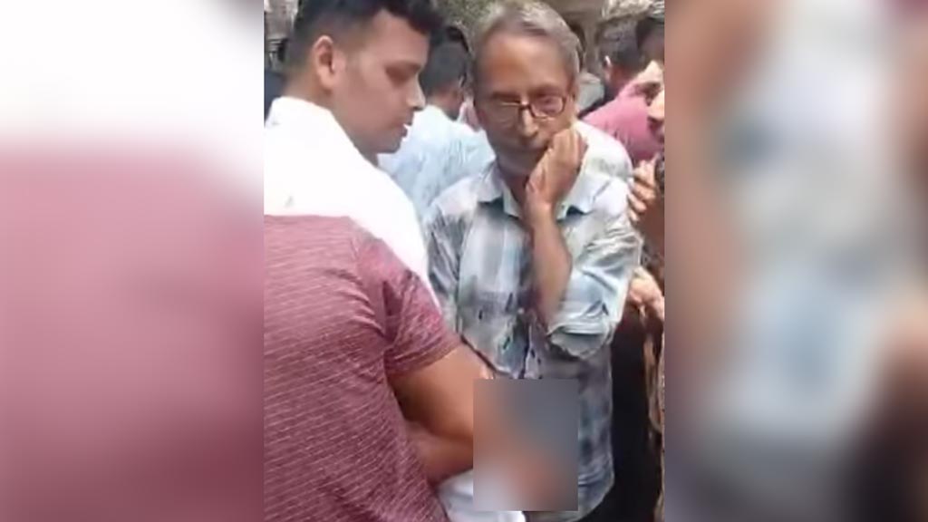 আদালতের বারান্দায় স্বামীকে ছুরিকাঘাত স্ত্রীর
