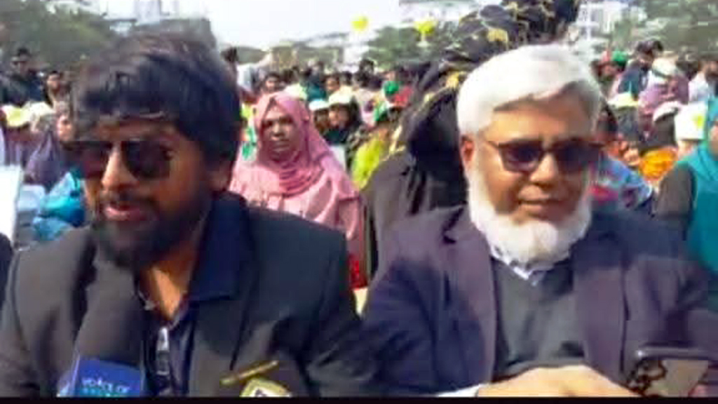 সিলেটে বিএনপির জনসভায় শাবিপ্রবির উপাচার্য, উপ-উপাচার্য ও রেজিস্ট্রার, শিক্ষার্থীদের সমালোচনা