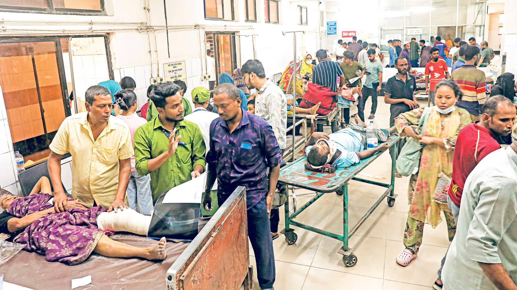 চিকিৎসাব্যবস্থা কবে স্বস্তির হবে