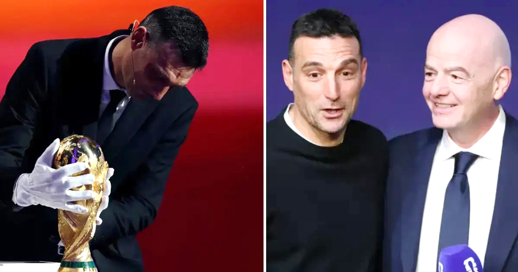 গুরুতর ভুলের পর আর্জেন্টিনা কোচের কাছে ক্ষমা চাইলেন ফিফা সভাপতি