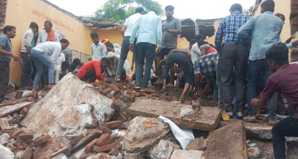 রাজস্থানে সরকারি স্কুলের ভবন ধসে ঝরল ৬ শিশুর প্রাণ